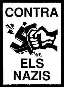 Imatge d'adhesiu inclós al fons d'enganxines reivindicatives del Centre de Documentació Mercè Grenzner