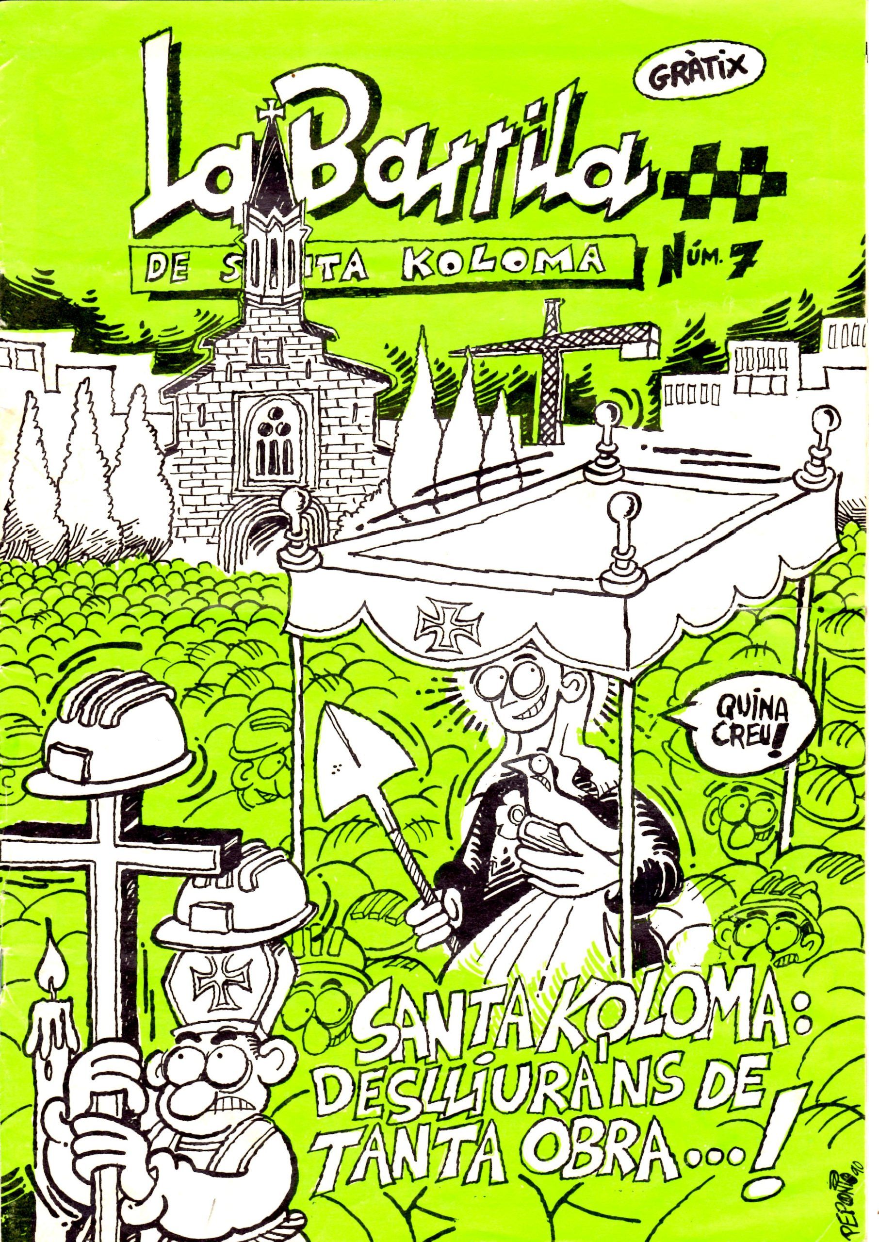 La Barrila de Santa Koloma : Centre de normalització lingüística l'Heura 1990