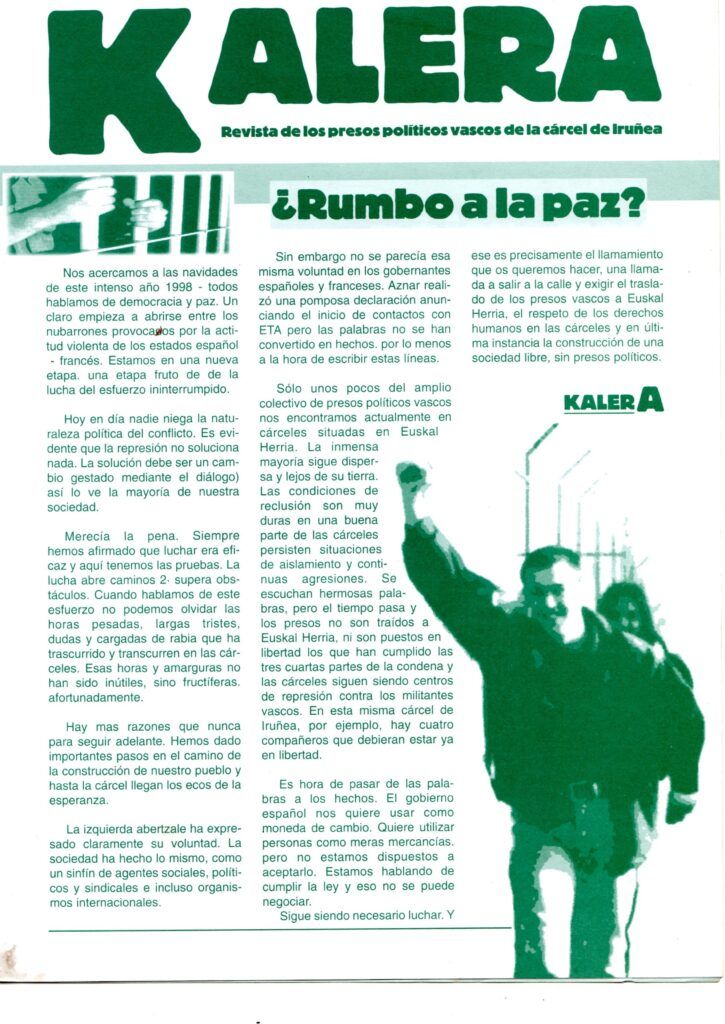 Kalera Revista de los presos políticos vascos