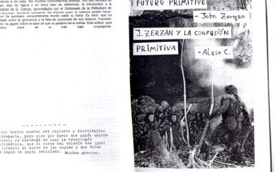 Futuro Primitivo: J.Zerzan y la confusión primitiva