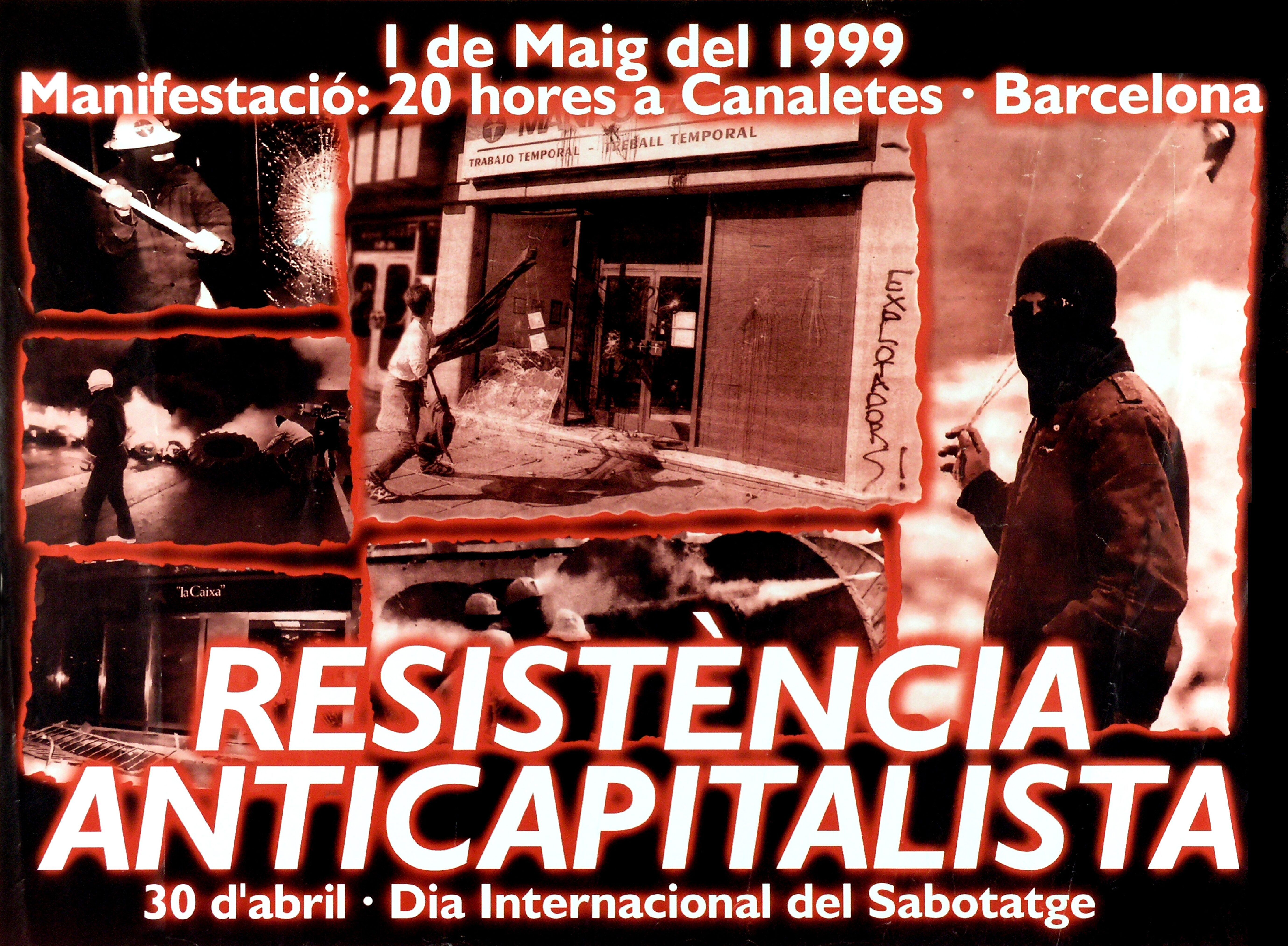 30 d’abril Dia internacional del sabotatge