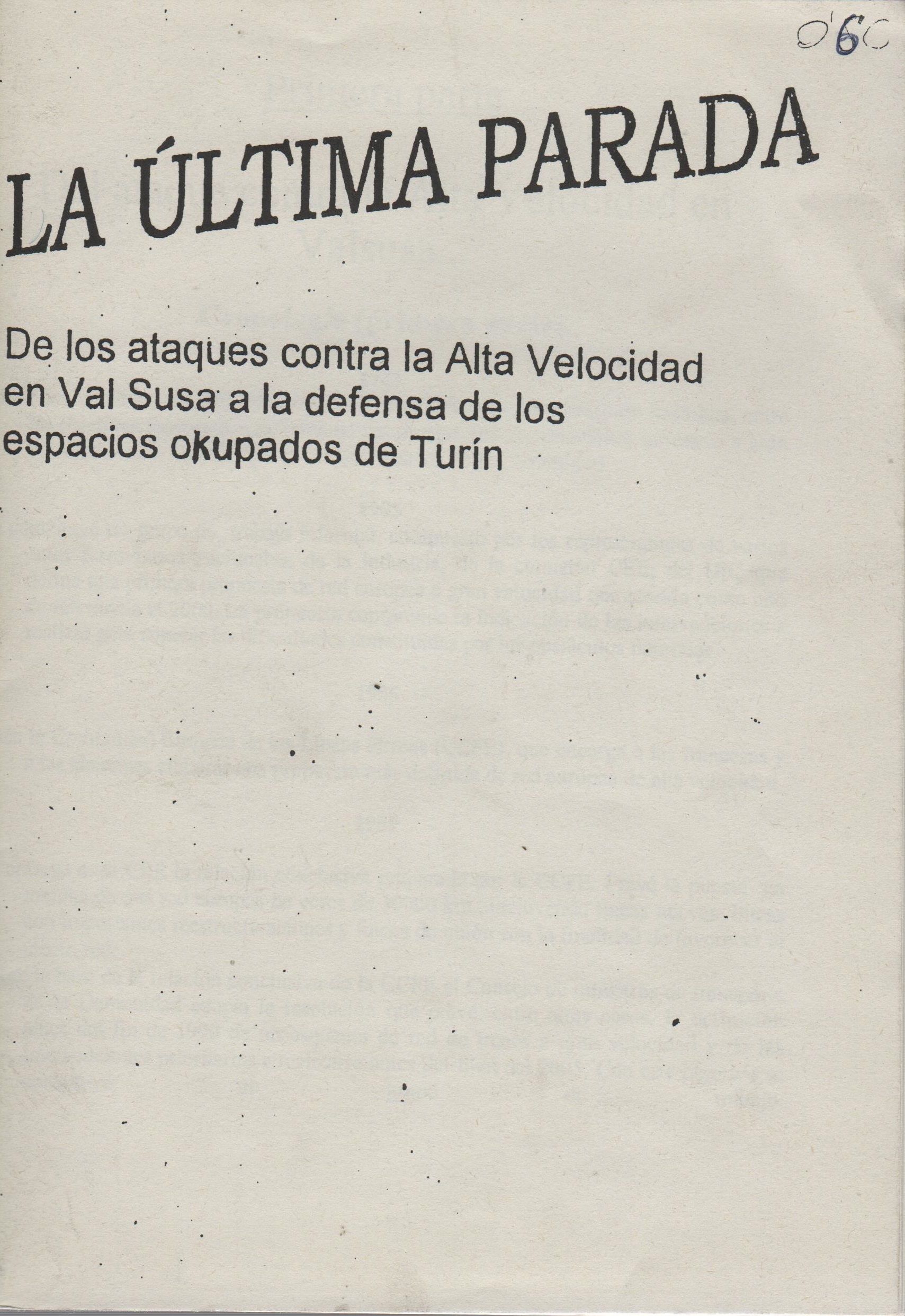 La última parada